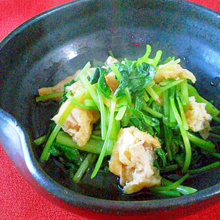 簡単一品 三つ葉と油揚げのサッと煮 レシピ 作り方 By Mama Papa 楽天レシピ 簡単一品 三つ葉と油揚げのサッと煮 レシピ 作り方 By Mama Papa 楽天レシピ